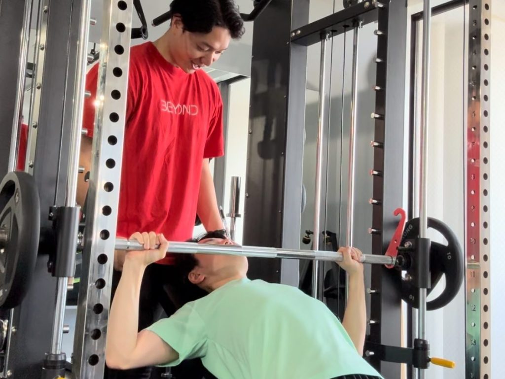 トレーニングの様子