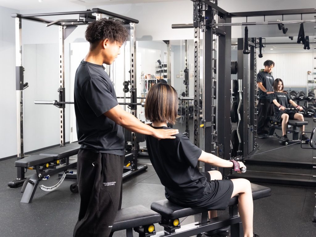 パーソナルのシーテッドローイング