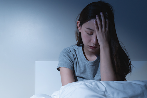 睡眠不足